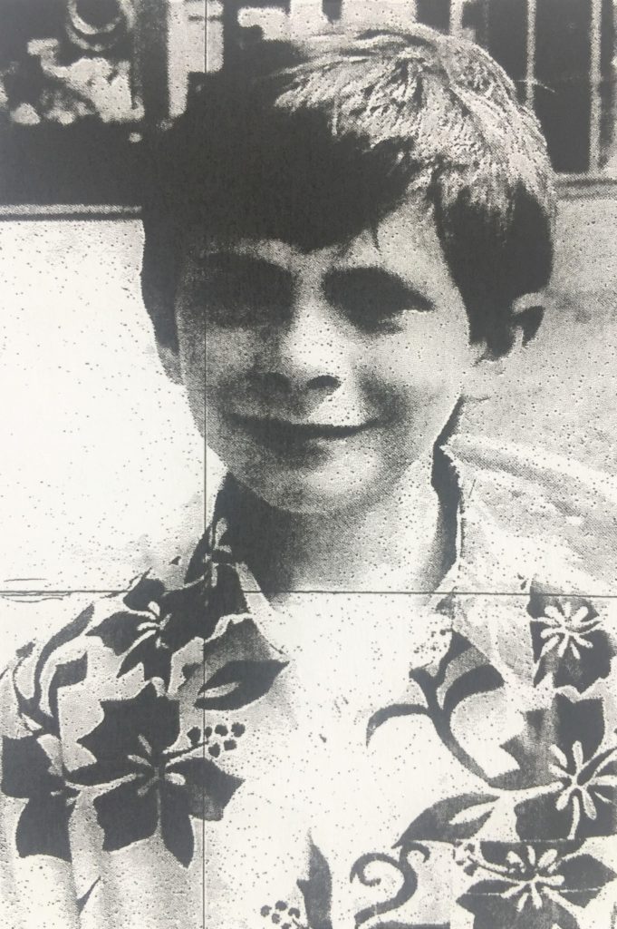 Ten years ago: Elliott Fisher, picked to play the part of a child prisoner at Inveraray Jail.