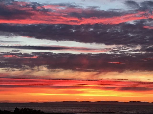 This week's photograph, sent in by Patricia Stevenson, shows a sunset over the golf course and beach at Machrihanish, taken at 10.35pm on a June evening.