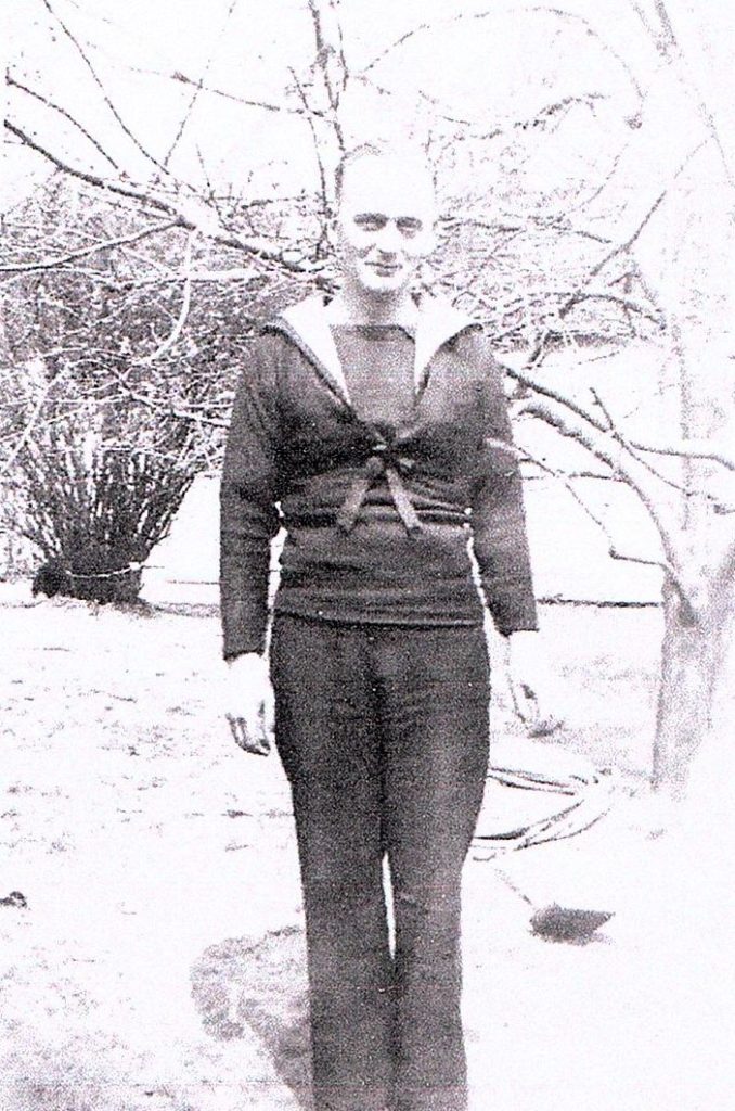 A A previously unseen photograph of sailor Douglas MacArthur, who stayed with the Casey family in New York during the Second World War.unseen photograph of sailor Douglas MacArthur who stayed with the Casey family in New York during the Second World War.