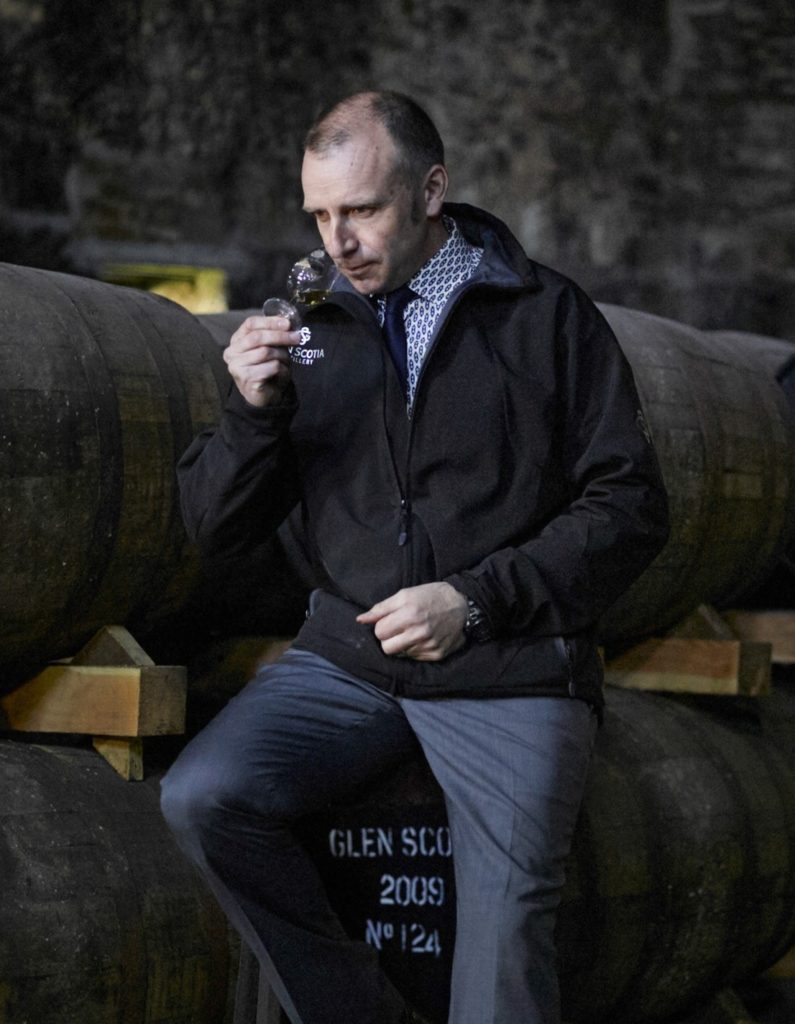 Glen Scotia Distillery manager Iain McAlister says the Grand Tour will allow whisky lovers to experience Campbeltown. NO_c09glenscotia01