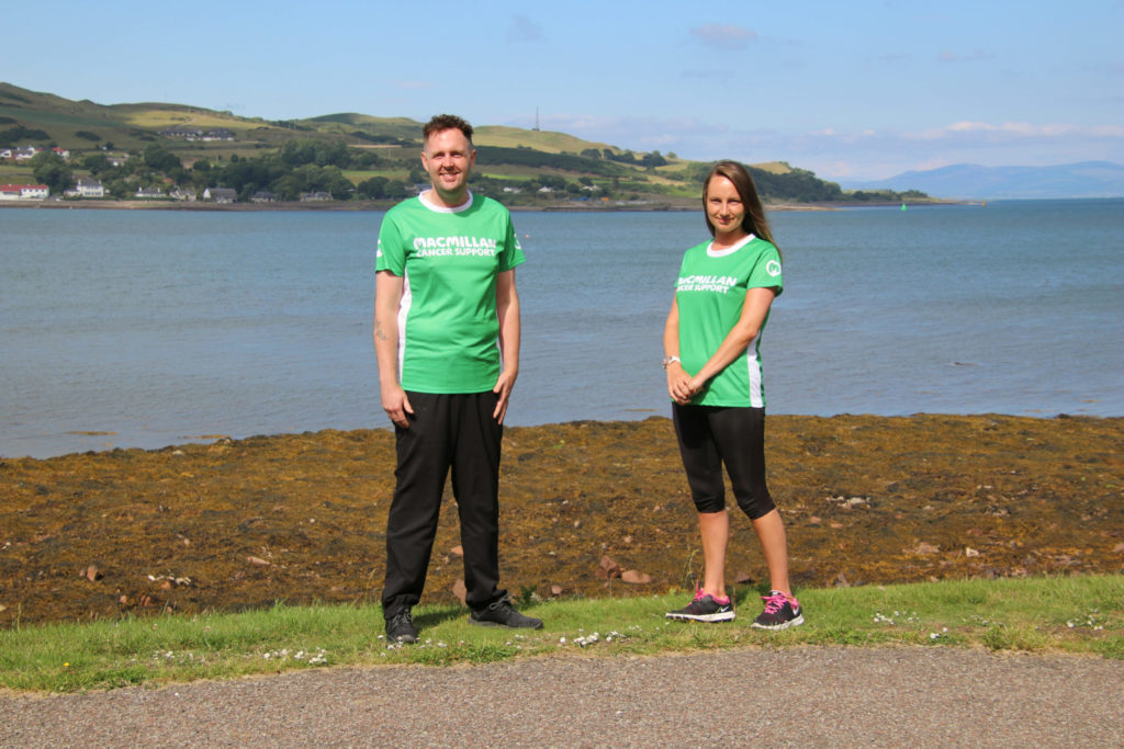 Danny and Leona take on monumental hike for cancer charity