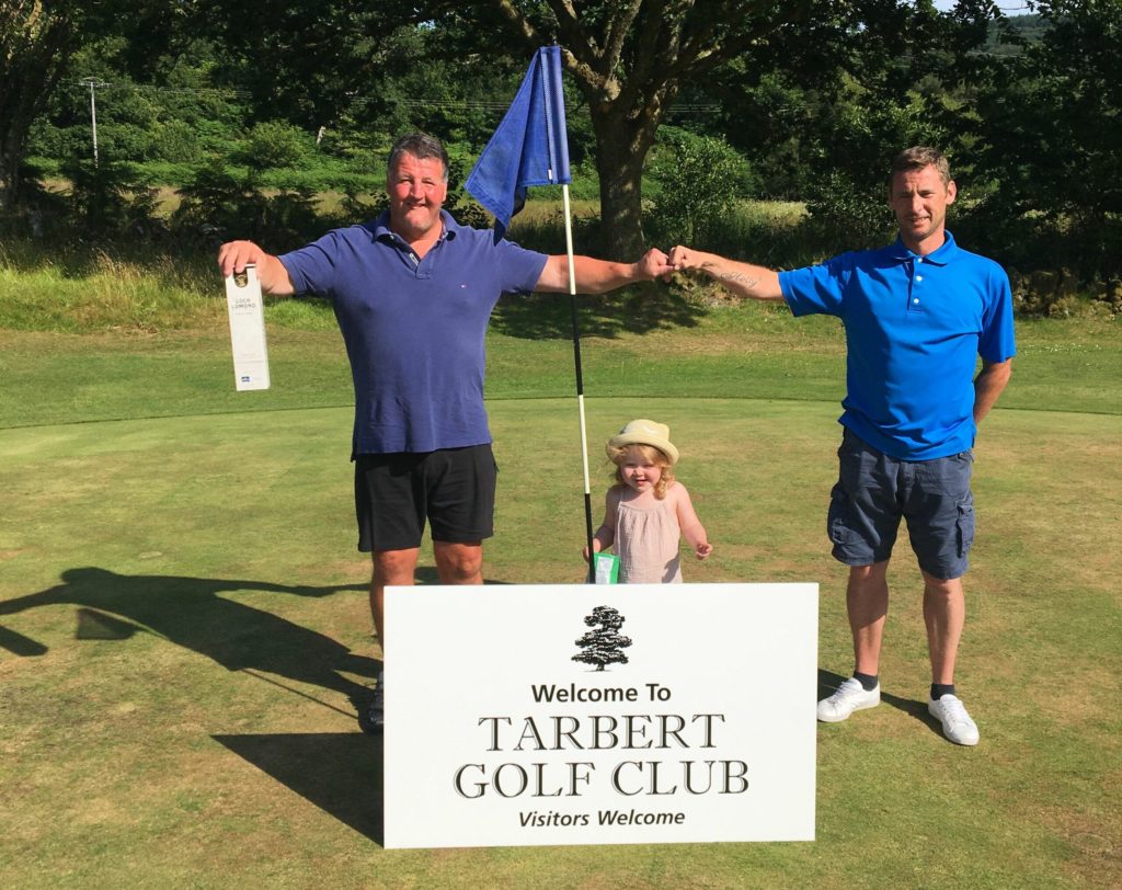 Glorious golfing conditions for Tarbert contests