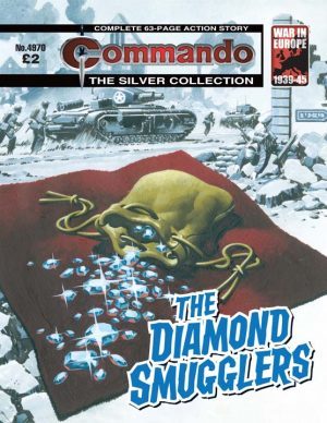 The Diamond Smugglers, cover by Ian Kennedy