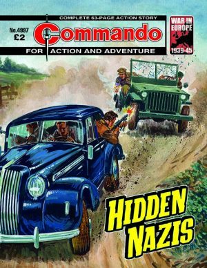 Hidden Nazis, cover by Manuel Benet