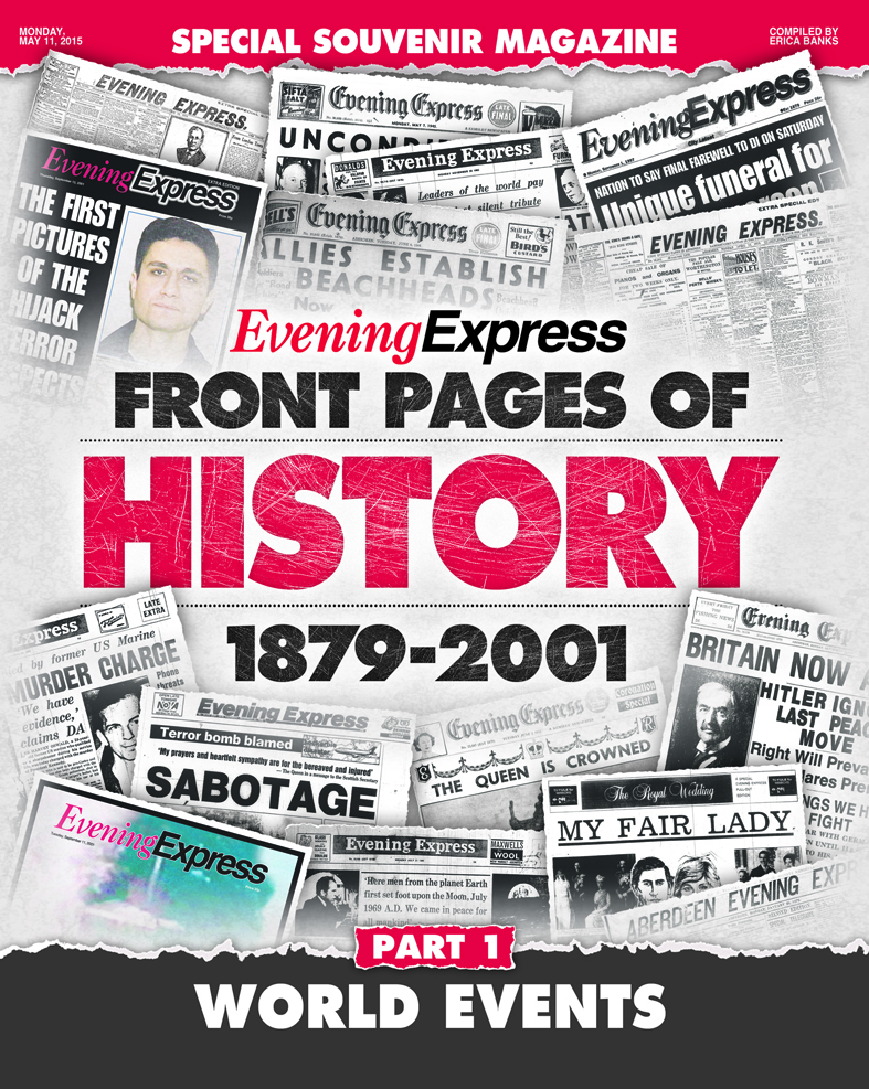 Evening Telegraph to run ‘Front Pages of History’ series