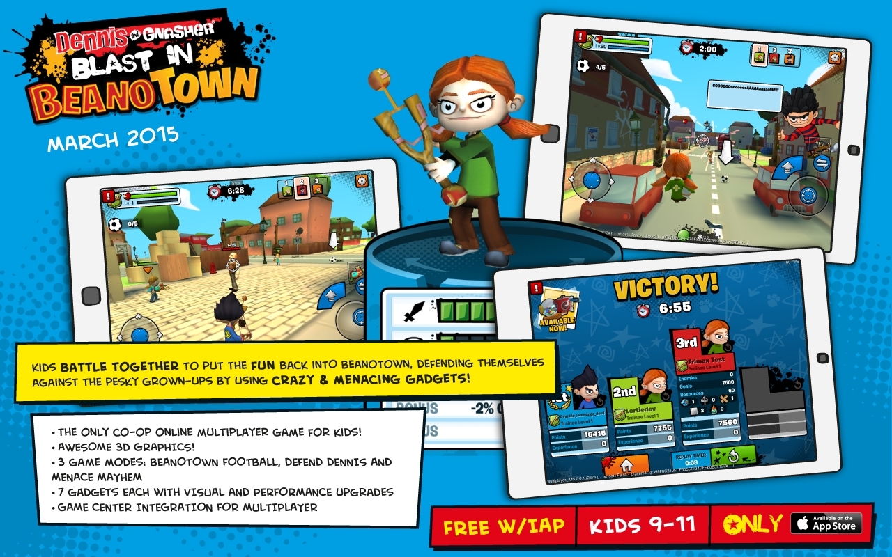The Beano launches first 3D multiplayer action game D.C. Thomson & Co