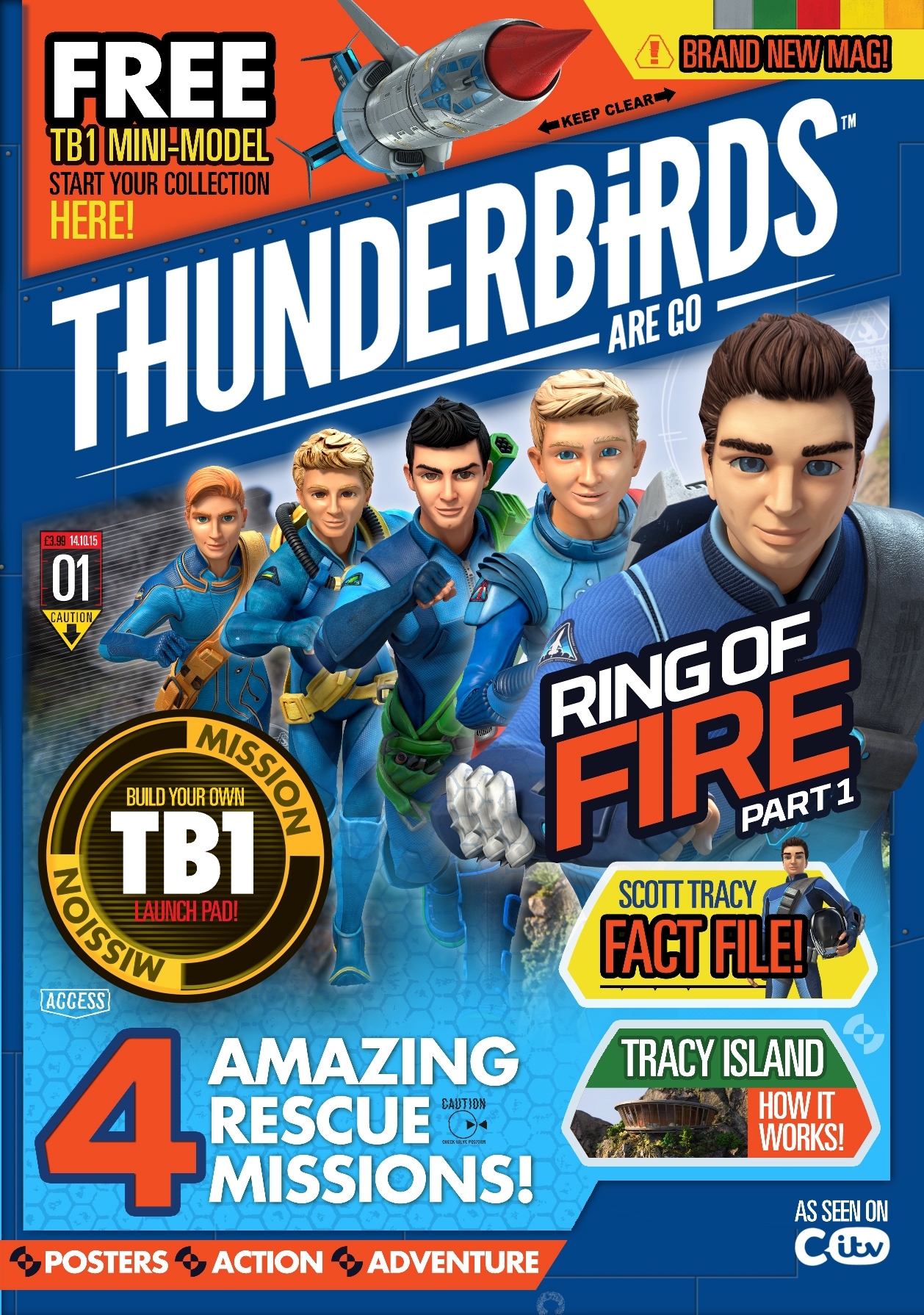 Thunderbirds Are Go F A B Launch As DC Thomson Releases Official 