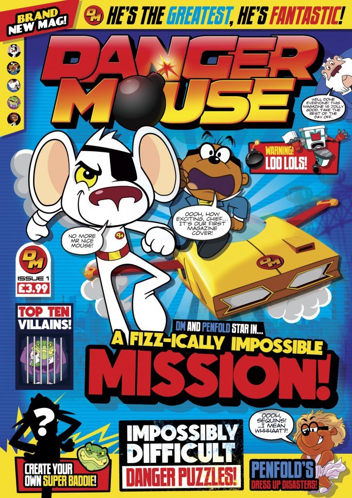 DC Thomson launch Danger Mouse magazine