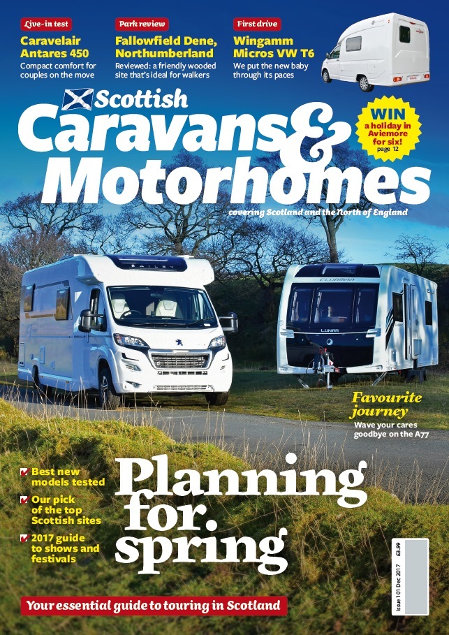 DC Thomson launches Scottish Caravans & Motorhomes, the definitive guide to touring in Scotland