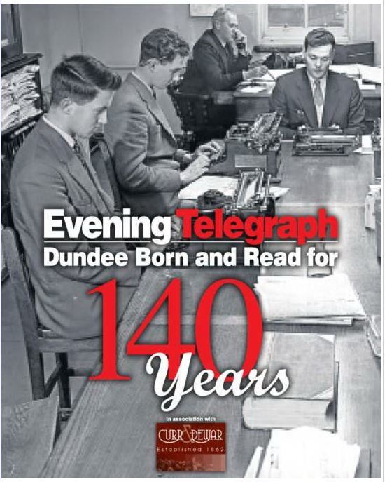 DC Thomson newspaper the Evening Telegraph celebrates 140 years