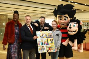 Beano Guinness World Record comic strip unveiled in V&A Dundee