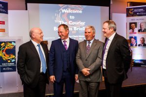 The Courier Business Briefings panel