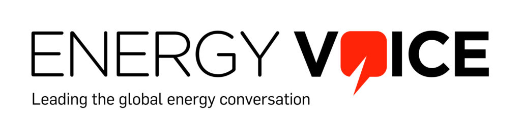 Energy Voice - New with strapline - white