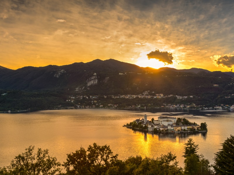Piedmont Italy - Lake Orta