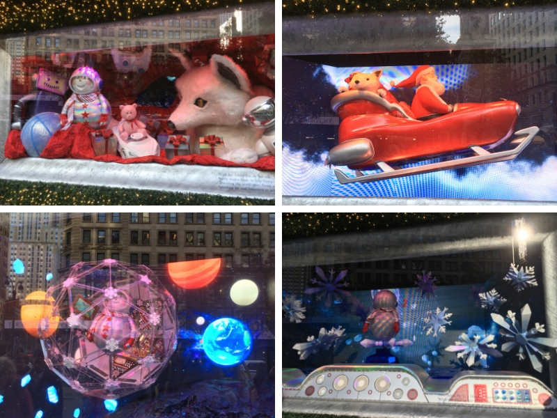 New York Christmas - Macys window display