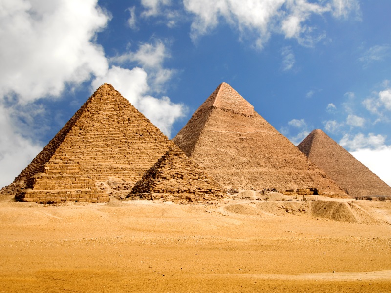 Nile River Cruise - pyramids of gizas