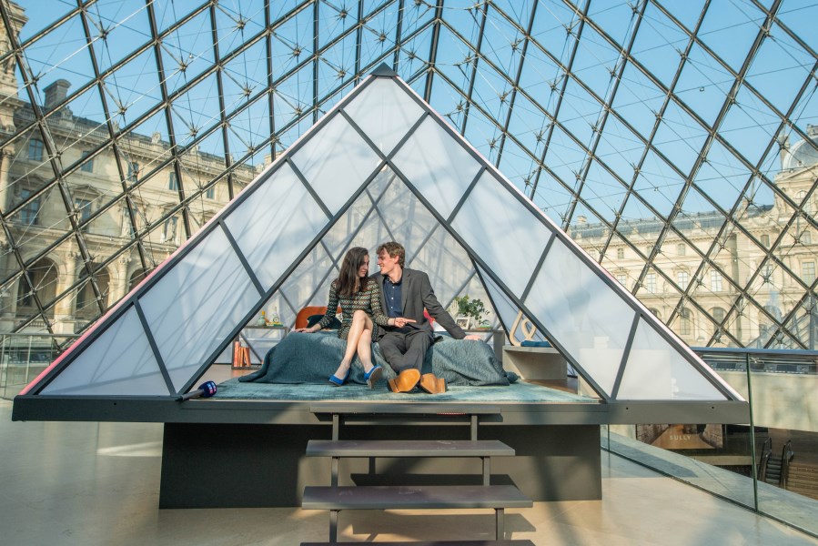 Airbnb Louvre winners