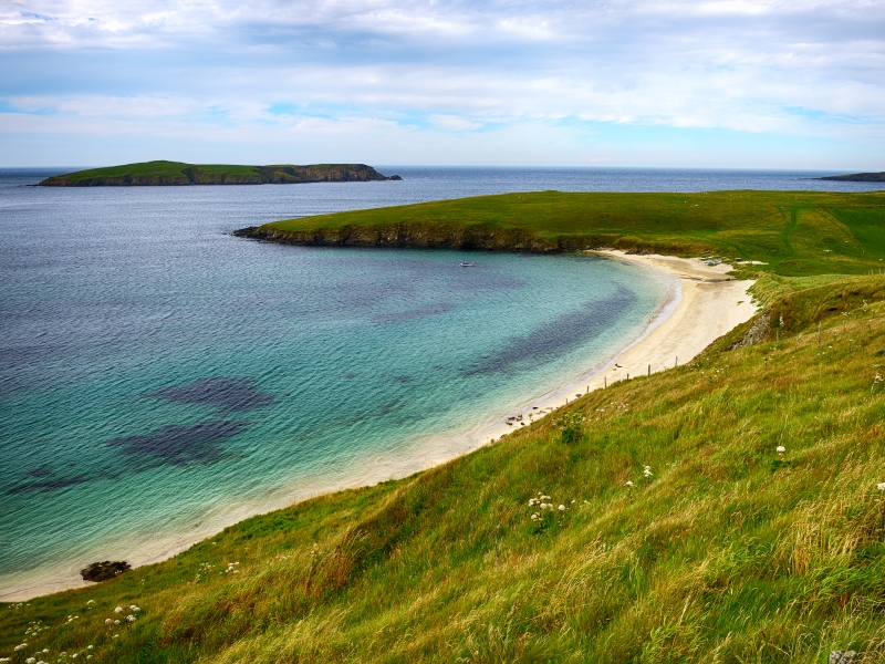 St Ninian's Beach, Shetland.