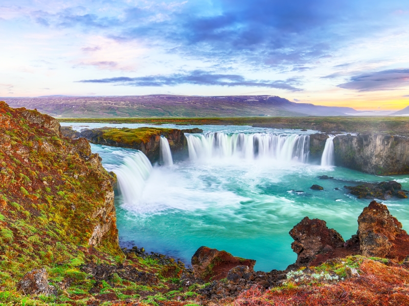 Godafoss Waterfall