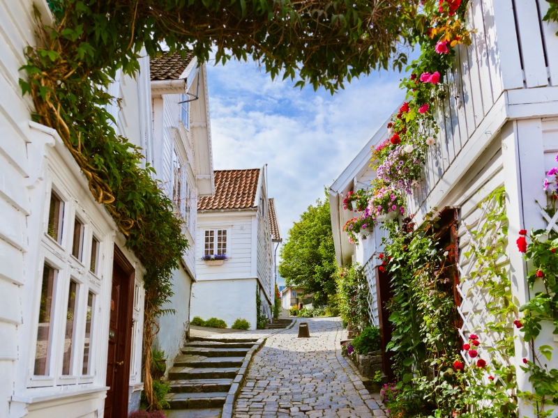 Stavanger Old Town.