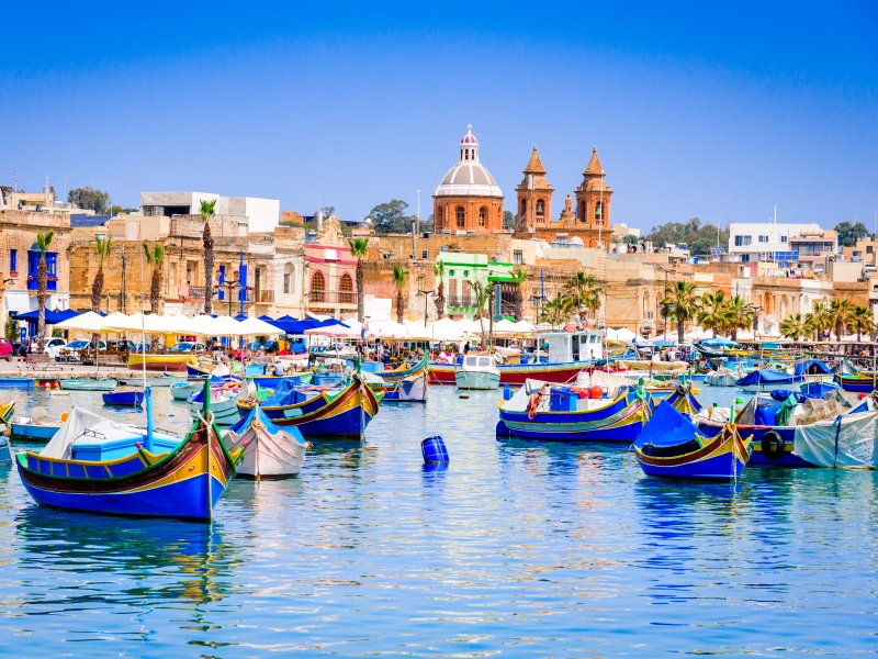 Marsaxlokk harbour