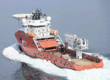 MUSCLE MACHINE: The construction vessel Skandi Skansen