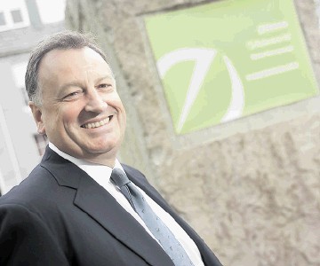 HAPPY BOSS: Energy Environmental Group managing director Bob Rooney