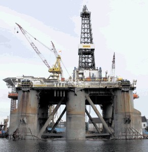 The WilHunter drilling rig hasn't been in use since 2015.