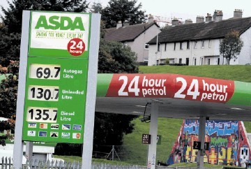 Asda to cut the cost of fuel
