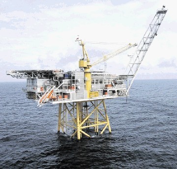 DES RES: Property with all-round view, one careful owner  –  Statoil's Huldra platform in the Norwegian North Sea