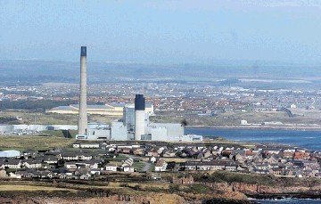 The power station at Peterhead could use carbon capture and storage