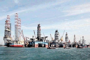 Singapore, the rig building capital of the world
