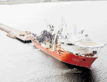 Technip’s pipelay vessel Apache II  will be involved in Nexen’s Golden Eagle project