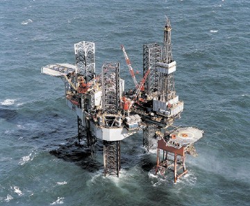 STALWART: Ensco 100 is a North Sea regular