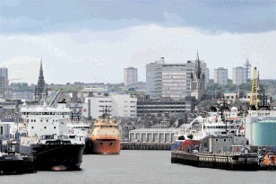 Aberdeen harbour