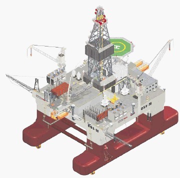 Keppel's DSS38 class rig of which modified versions may be built for Brazil