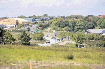 IMPROVEMENTS: The area between Invernettie and Stirling Hill where landscaping is to be introduced as part of the Energetica project