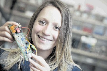 OPPORTUNITIES: Mechanical engineering student Zofia Korczak has joined Aberdeenshire-based Zenith for a 12-week summer placement