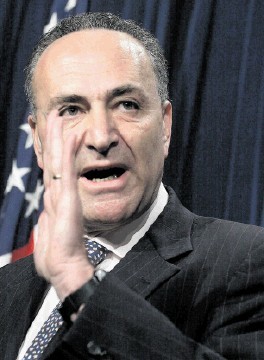 APPEAL:  Charles Schumer . . . wants China to let more  US goods into its markets