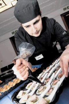 A file photo of an offshore chef.