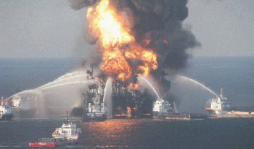 DISASTER: The Deepwater Horizon explosion had a direct impact on ATP Oil and Gas’s fortunes