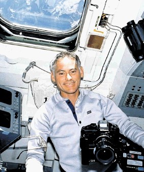 Astronaut Colonel Mike Mullane