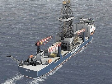 HIGH-SPECIFICATION: Rowan has ordered a further P10,000 class super-drillship