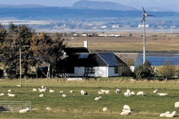 POWERHOUSE: The turbine at Inver Primary will be switched on soon. David Whittaker-Smith