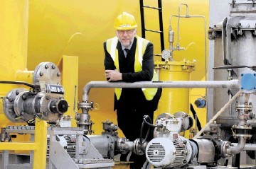 INTEGRITY OF SERVICE: MD Ralph Hume, at Harran Base, Souter Head Road, Altens