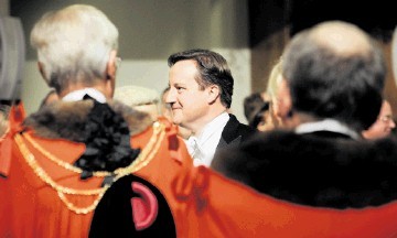 BANQUET SPEECH:  David Cameron   at the Lord Mayor's Banquet last night