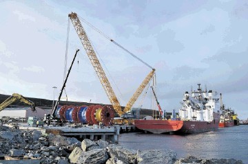 DEVELOPMENTS: Project support at Lerwick harbour’s newest berth at Greenhead