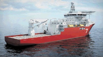 Subsea 7 dive support vessel: The firm's boss Stuart Fitzgerald says Norwegian wage levels for everyone will affect the company’s competitiveness.