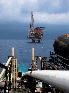FALL IN PRODUCTION: Unplanned shutdowns have been blamed for the lowering of North Sea projections
