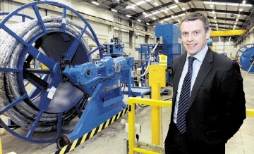 EXPORT FOCUS: Neil Thompson . . .  said Hydrasun had to continue pushing into new countries to grow. Kevin Emslie